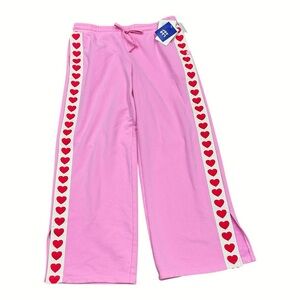 🩷🩷🩷Viral Target Joy Lab Valentine’s Wide Leg Sweatpants M, L, XL NWT
